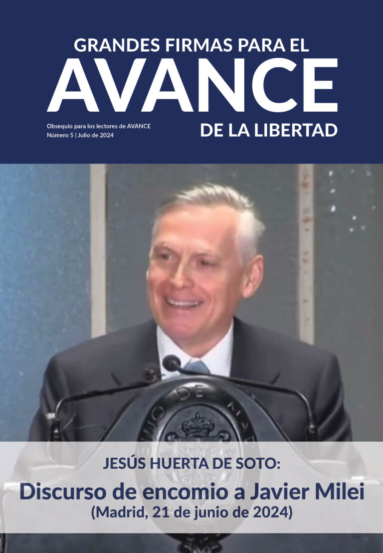 Discurso de encomio a Javier Milei