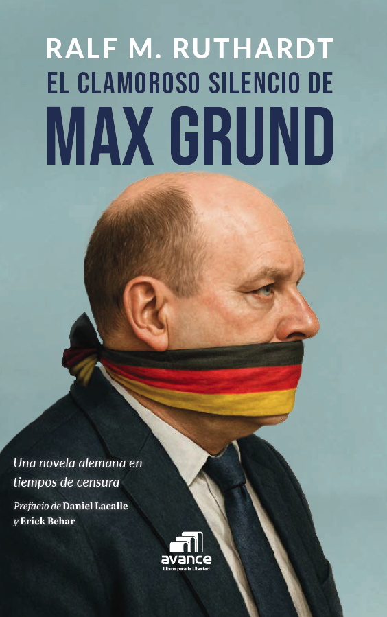 Portada de "El clamoroso silencio de Max Grund"
