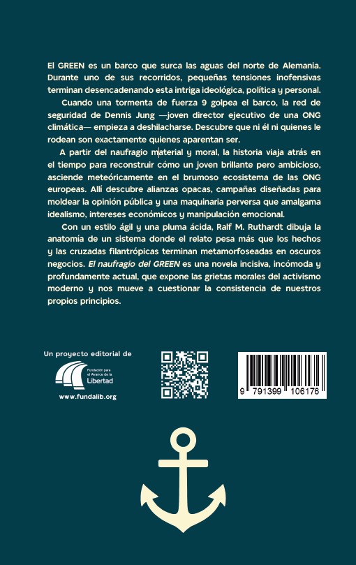 El naufragio del GREEN -Contraportada